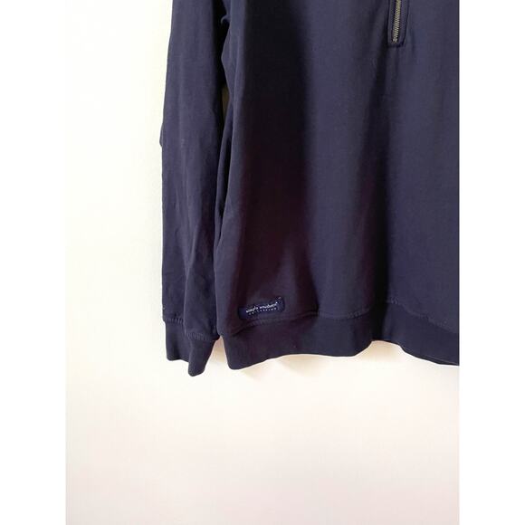 Simply Southern Turtles Whale Quarter Zip Pull Over Long Sleeve Shirt Blue Small - Picture 5 of 8